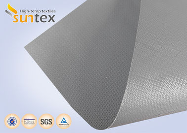 PTFE Met een laag bedekte van de het Stofbekleding van de Glasvezelstof van het de Rookgordijn Opnieuw te gebruiken de thermische isolatiedekking Therma