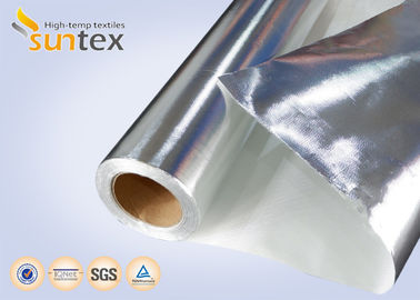 De vuurvaste Doek van de Aluminiumfolieglasvezel met Goede Hermetisch en Weerbestendigheid