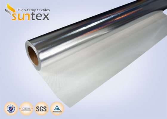 High-Reflective Aluminum Foil Fiberglass Cloth – For Flexible Connector Duct