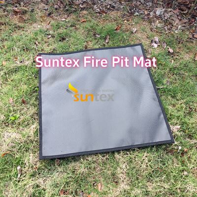550C Heat Resistant Fire Pit Mat with Customizable Size and Multi-Layer Structure for Grill Protection