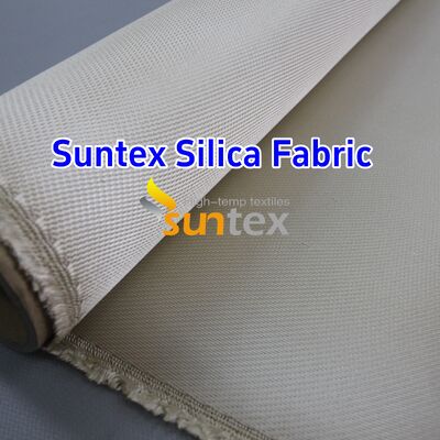 22 Years Factory Silica Fabric 1000℃ Long Term Heat Resistant Silica Insulation Cloth ISO9001 SGS Certified