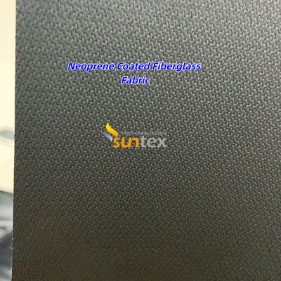 0.45mm Thickness Neoprene Coated Fiberglass Fabric with High Temperature Resistance and Fire Retardant Properties