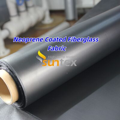 High Temperature Resistance Neoprene Coated Fiberglass Fabric for Chemical Resistant Flame Retardant Fire Blanket