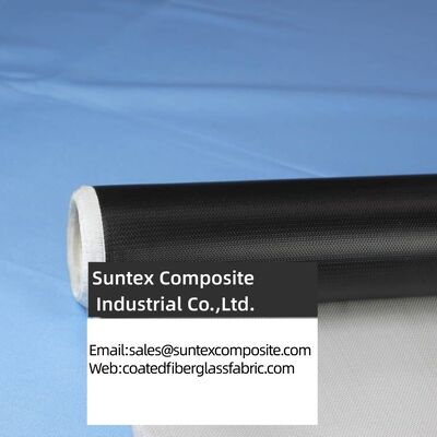 Hoge Temperatuurbestendig Vuurvast Glasvezeldoek met Siliconencoating en Aanpasbare Breedte