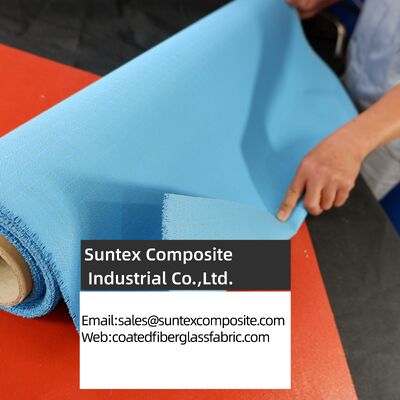 Brandpreventie Hoogtemperatuurbestendige Corrosiebestendige Silicone-gecoate industriële glasvezelstof