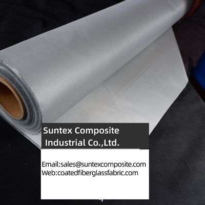 Brandwerend Hoogtemperatuurweerstand 4H Satin Weave Silicone Coated Glasvezel Stof voor industriële toepassingen