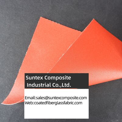 Hittebestendige Hoge Temperatuur Brandwerende Glasvezeldoek met Siliconencoating voor Industriële Toepassingen