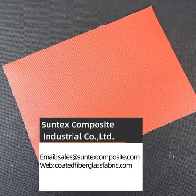 Good Chemical Resistance Fireproof High Temperature Resistant Silicone Coated Fiberglass Fabric for Industrial Use