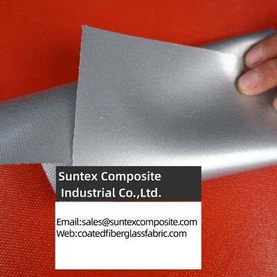 Flame-retardant High Temperature Resistance Silicone Coated Fiberglass Fabric with 4H Satin Weave