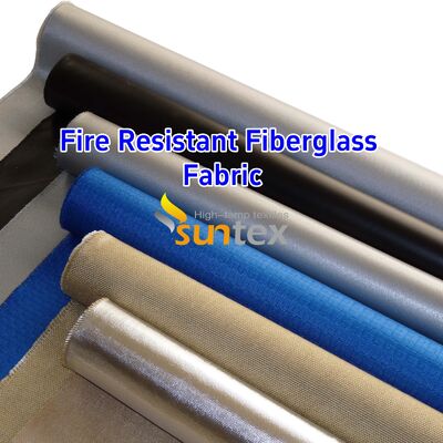 Waterproof and Fireproof Silicone Coated Fiberglass Fabric 