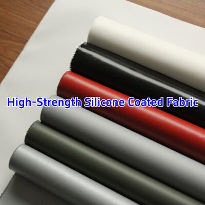 Fire Resistant and Heat Resistant Silicone Coated Fiberglass Fabric with 590 g/sqm Weight