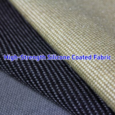 430gsm Double Side Coated Silicone Fiberglass Braided Cloth with Fire Resistance for Thermal Insulation