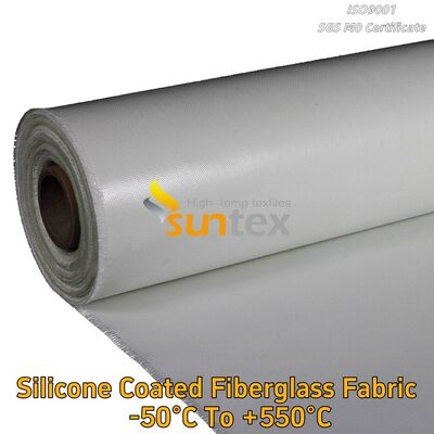Heat Resistant E-Glass Fireproof Wholesale Double/Side Silicone Coated Fiberglass Cloth Fabric