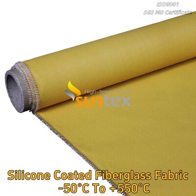Fire Prevention Silicone Coated Fiberglass Fabric