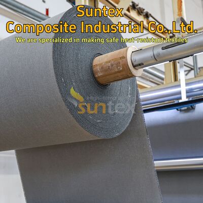 Bestand tegen hoge temperaturen, vlamvertragend, hoog silicasilicium gecoat twill geweven glasvezeldoek