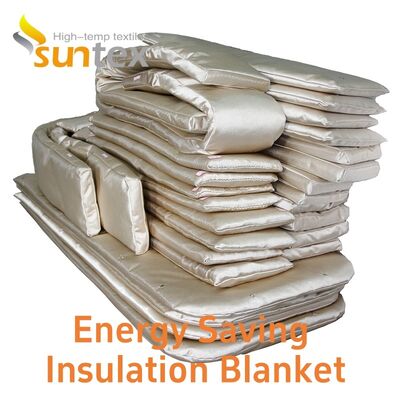 1000°C Temperature Resistant Thermal Insulation Fabric for Customizable Water and Oil Resistant Removable Insulation Jackets
