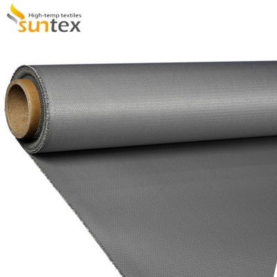 Heat Shield Material: Red 32 Oz Silicone Coated Fiberglass Cloth