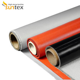 Met siliconen gecoate glasvezelstof voor Ev Car Fire Blanket Veiligheidsuitrusting voor elektrische voertuigen
