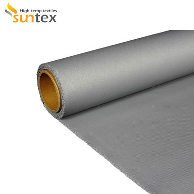 Heat-proof silicone treated fiberglass fabric with superb temperature tolerance