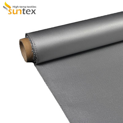 Heat-proof silicone treated fiberglass fabric with superb temperature tolerance