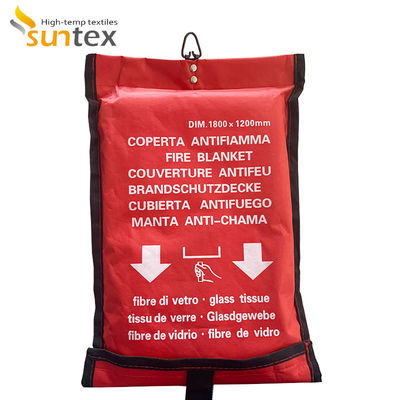 High Temperature Resistance Large Size Portable Fire Blanket for Emergency and Welding Protection