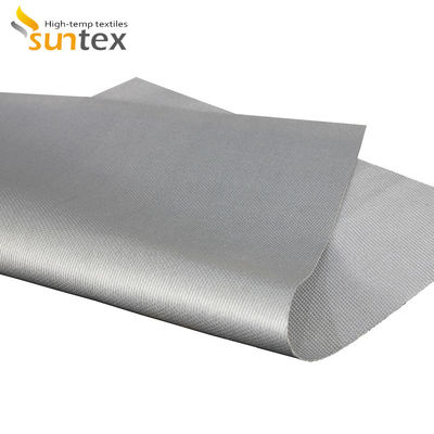 Alkali Free Anti-Aging Weatherproof Silicone Coated Fiberglass Fabric for Fire Protection and High Temperature Resistance